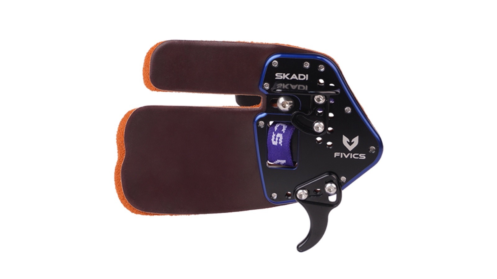 FIVICS Skadiフィンガータブ。ストリングを引く指を保護する道具